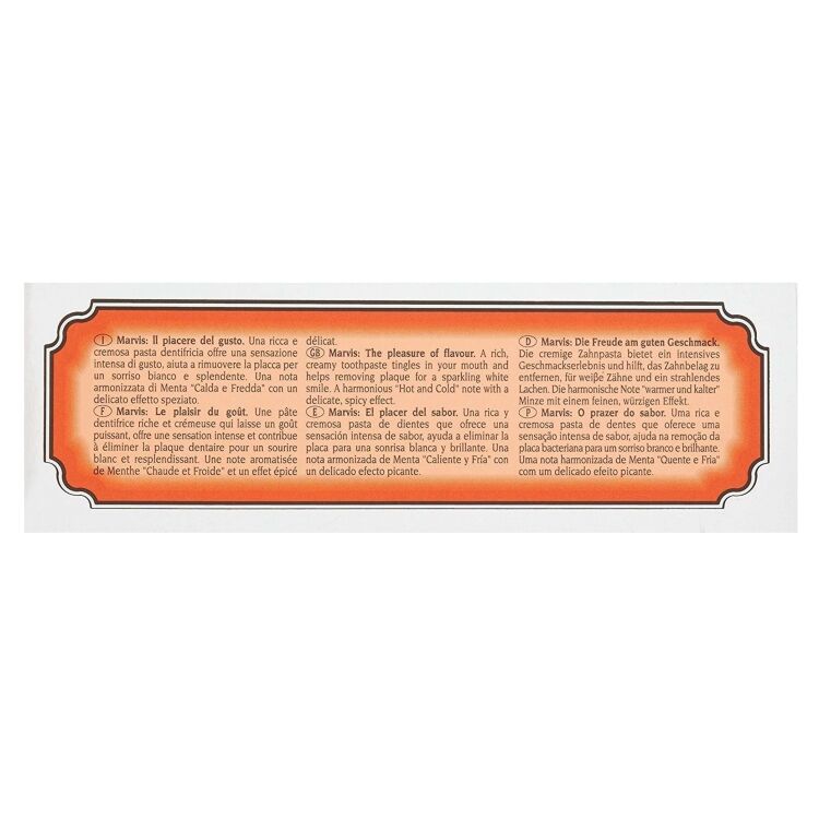 Marvis Toothpaste 25ml Toothpaste 25ml - www.romeyntailors.nl - Romeyn Tailors