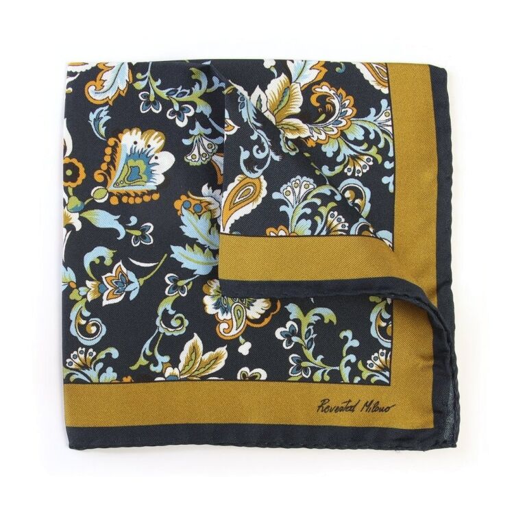 Revested Pocket Square Pocket Square - www.romeyntailors.nl - Romeyn Tailors