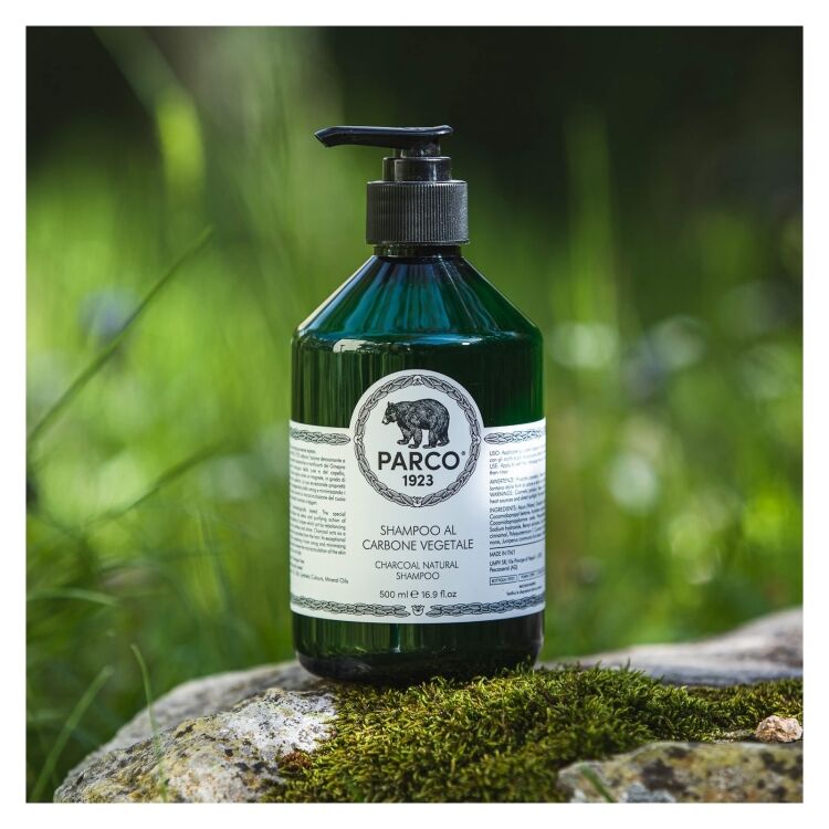 Parco 1923 Charcoal Natural Shampoo 500 ML Charcoal Natural Shampoo 500 ML - www.romeyntailors.nl - Romeyn Tailors Parco 1923 Charcoal Natural Shampoo 500 ML Charcoal Natural Shampoo 500 ML - www.romeyntailors.nl - Romeyn Tailors