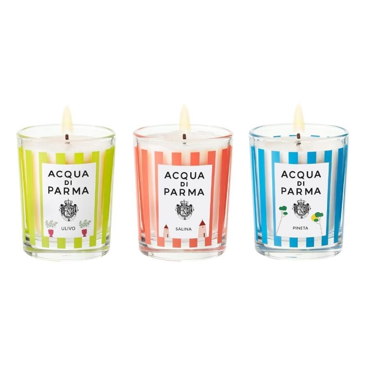 Acqua Di Parma Candles Trio Set 70 GR Candles Trio Set 70 GR - www.romeyntailors.nl - Romeyn Tailors Acqua Di Parma Candles Trio Set 70 GR Candles Trio Set 70 GR - www.romeyntailors.nl - Romeyn Tailors