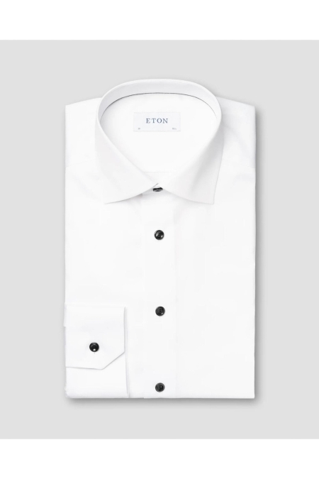 Eton Shirt kleding overhemd dress Wit