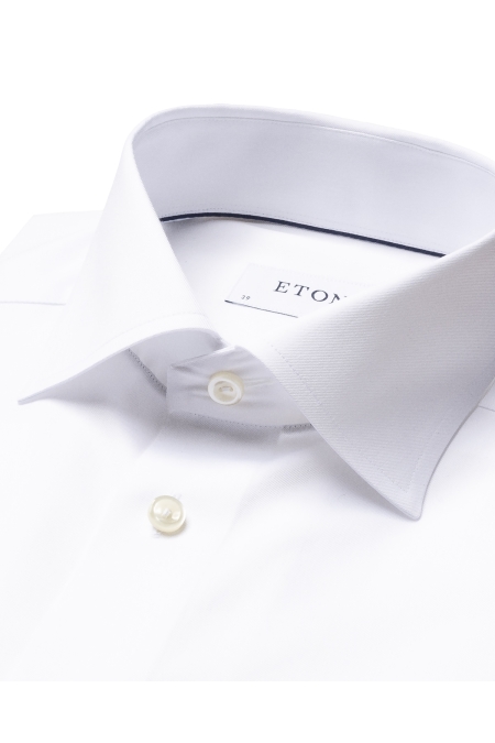 Eton Shirt Classic Fit kleding overhemd dress Wit
