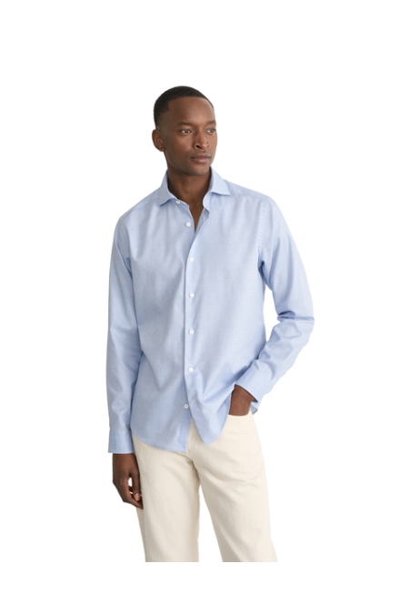 Eton Signature Oxford Shirt kleding overhemd dress Blauw