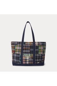 Ralph Lauren Canvas Shopper Tote Bag kleding gift & accessoire Blauw