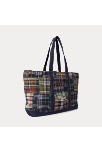 Ralph Lauren Canvas Shopper Tote Bag kleding gift & accessoire Blauw