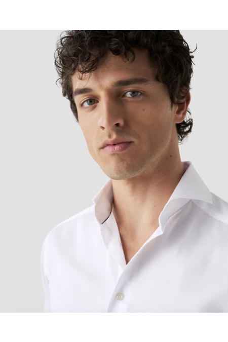 Eton Shirt Slim Fit kleding overhemd dress Wit