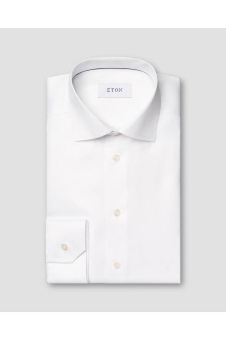 Eton Shirt Classic Fit kleding overhemd dress Wit