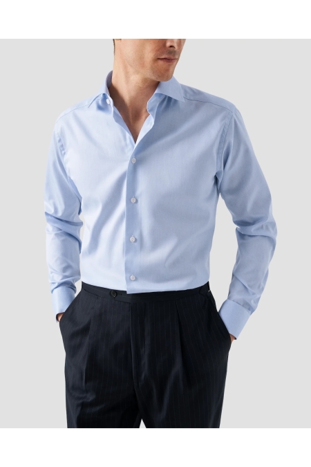 Eton Shirt Classic Fit kleding overhemd dress Blauw