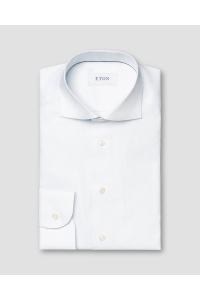 Eton Shirt Free Oxford 1000-13584 kleding overhemd dress Wit