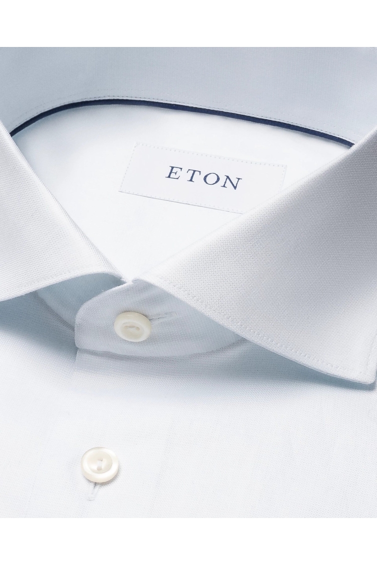 Eton Shirt Free Oxford 1000-13584 kleding overhemd dress Wit