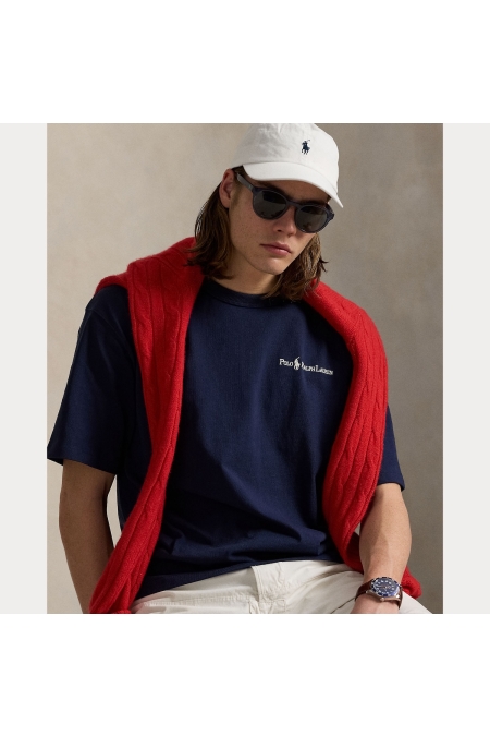Ralph Lauren Relaxed Fit Logo T-shirt kleding t-shirt Donkerblauw