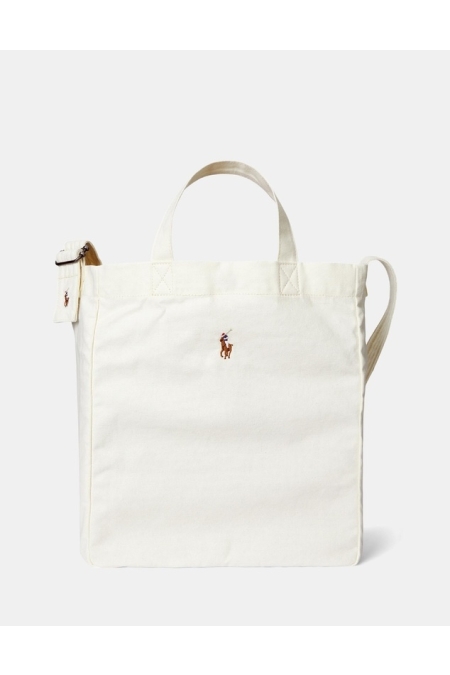 Ralph Lauren Canvas Tote Bag kleding gift & accessoire Ecru