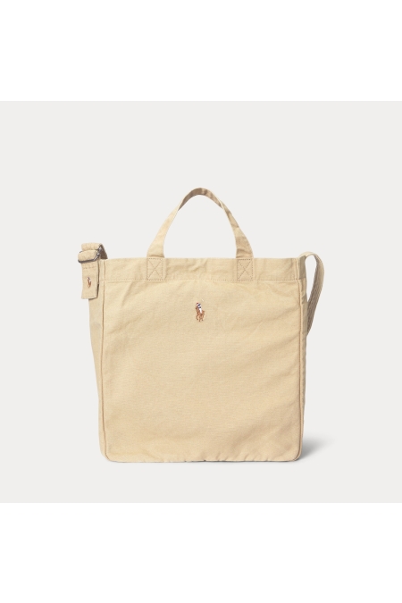Ralph Lauren Canvas Shopper Tote Bag kleding gift & accessoire Beige