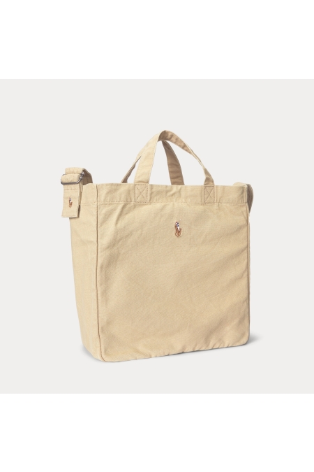Ralph Lauren Canvas Shopper Tote Bag kleding gift & accessoire Beige