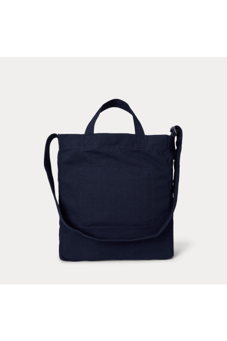 Ralph Lauren Canvas Shopper Tote Bag kleding gift & accessoire Donkerblauw