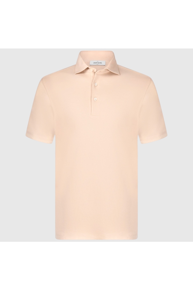 gransasso Polo S Slv kleding polo Beige