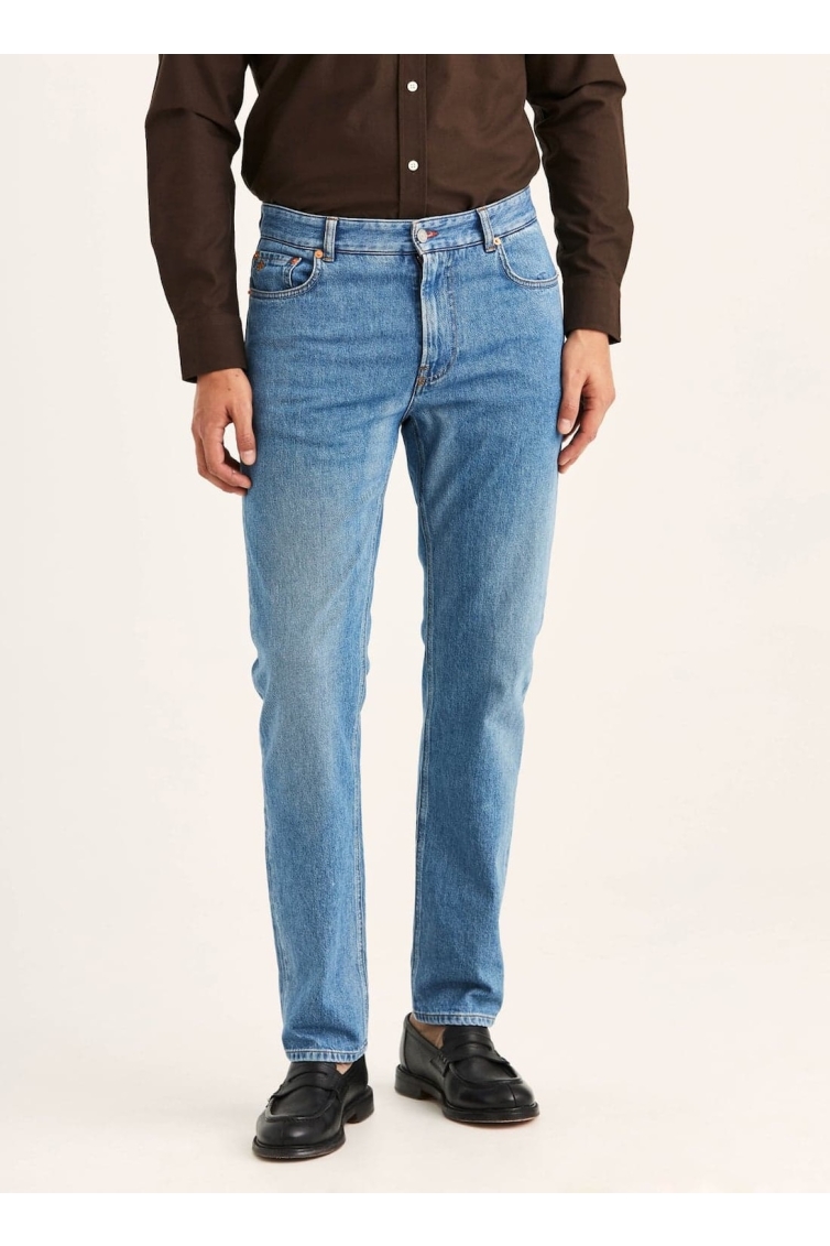 Morris James Jeans kleding jeans Blauw