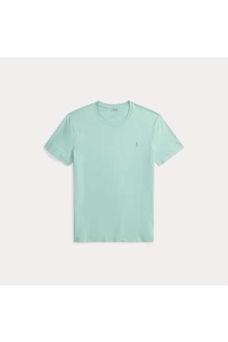 Ralph Lauren Custom Slim Fit Cotton T-shirt kleding t-shirt Groen