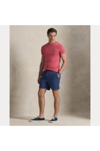 Ralph Lauren Custom Slim Fit Cotton T-shirt kleding t-shirt Rood