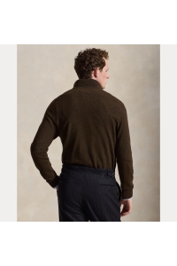 Ralph Lauren Wool Half Zip Pullover kleding trui Bruin
