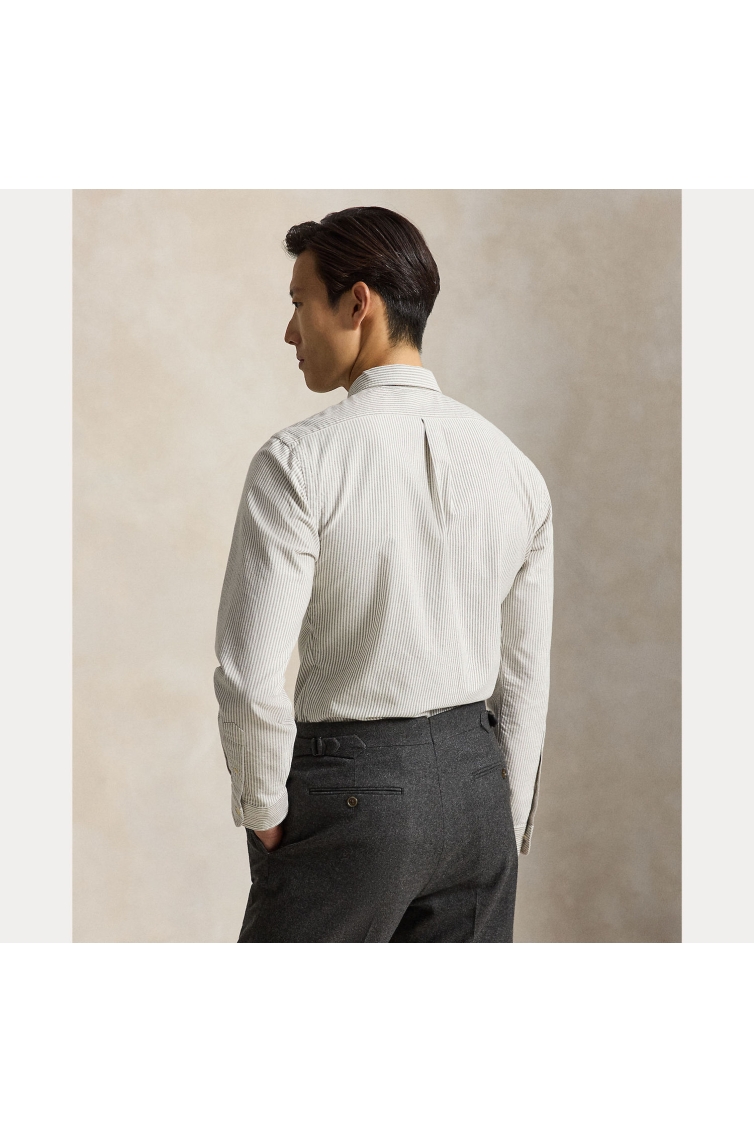 Ralph Lauren CUBDPPCS-LONG SLEEVE-SPORT SHIRT kleding overhemd casual Bruin