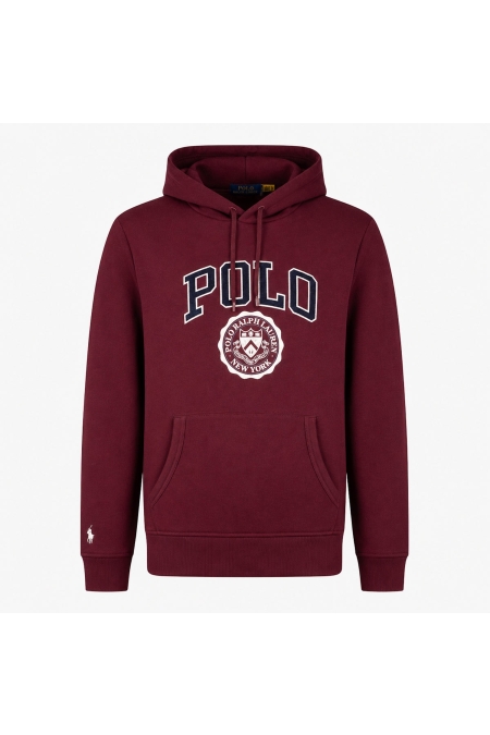 Ralph Lauren LOGO FLEECE HOODIE kleding trui Rood