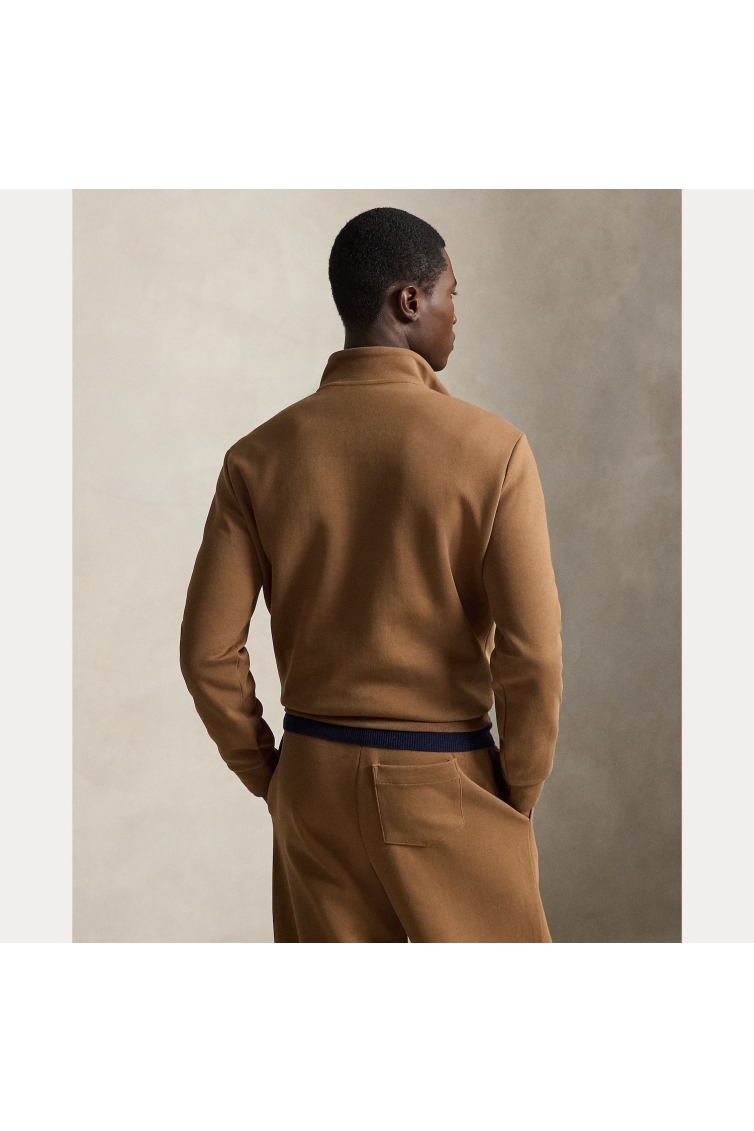 Ralph Lauren Halfzip Sweater kleding trui Bruin