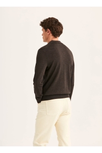 Morris Merino Resort Polo kleding trui Bruin