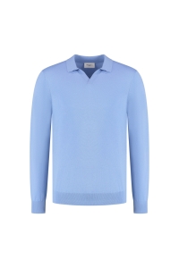 Seven Dials Trui Blake Knit Ls kleding trui Licht Blauw