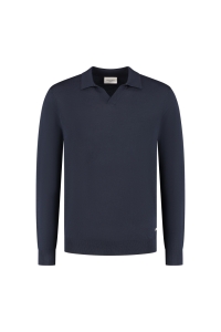 Seven Dials Trui Blake Knit Ls kleding trui Donker Blauw