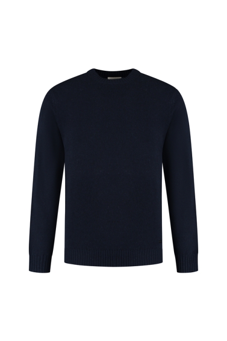 Seven Dials LUSAKA r-neck kleding trui Blauw