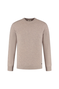 Seven Dials LUSAKA r-neck kleding trui Beige