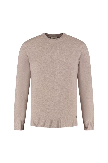 Seven Dials LUSAKA r-neck kleding trui Beige