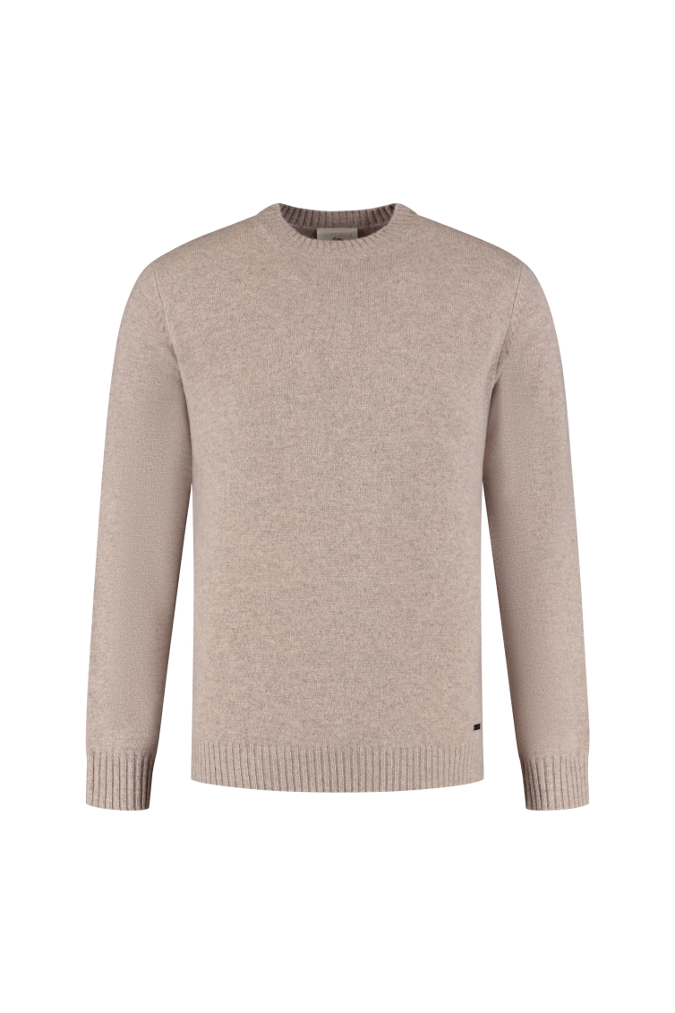 Seven Dials LUSAKA r-neck kleding trui Beige
