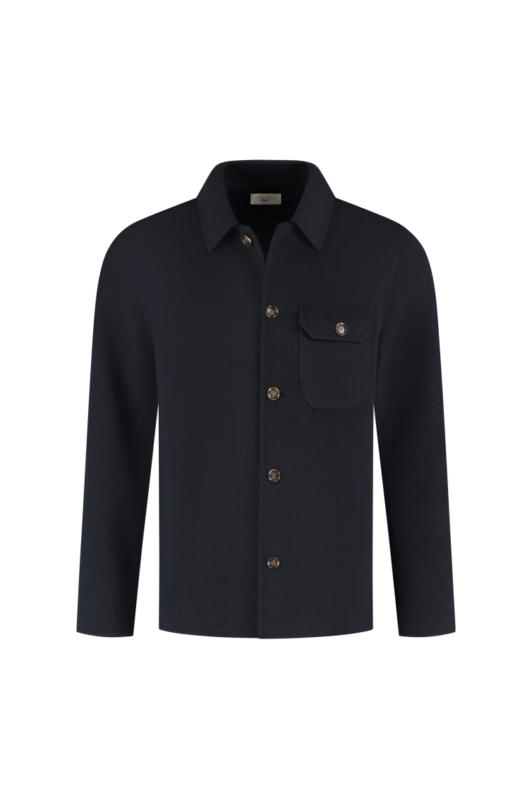 Seven Dials London 172 shirtjacket kleding colbert Blauw
